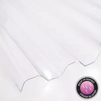 Trapézová deska PC 2000 x 900 x 0,5 mm čirá