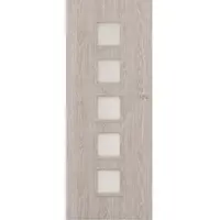 Posuvné dveře Vedi 5*5 60L dub stříbrný