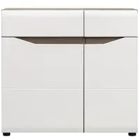 Komoda Lionel Li02 dub sonoma/bílá