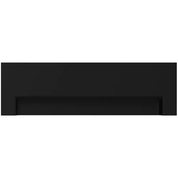 Krycí panel k vaně Dora 160x56 čelní černý mat