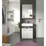 MID.YOU KOUPELNA vysoce lesklá bílá