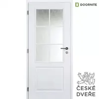 Interiérové dveře Aulida 2/3 Sklo Bílé 90L
