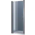 Sprchové dveře Samos 90 chrom/mřížkované sklo