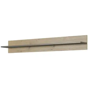 Polička Arco 138cm Dub Artisan/Šedá Grafit