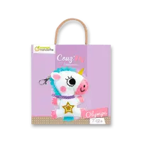 Kreativní sada Avenue Mandarine Přívěšek k ušití - jednorožec Olympe