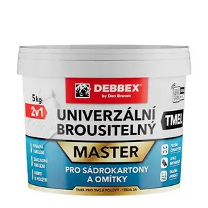 Debbex Brúsiteľný tmel na sadrokartón 5 kg