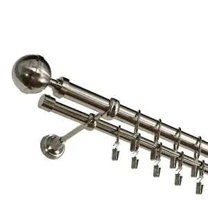 Garniž 200cm II kula fi 25 nikel