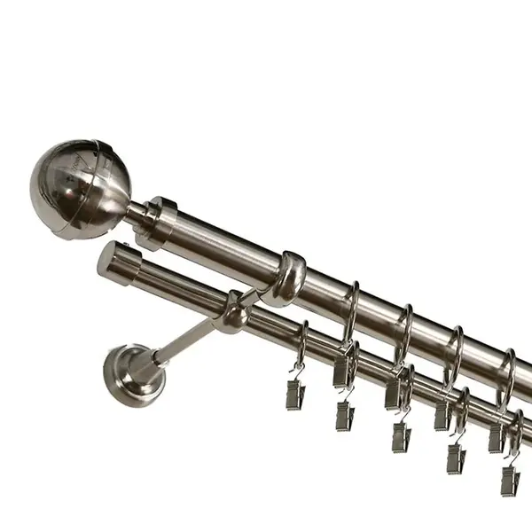 Garniž 200cm II kula fi 25 nikel