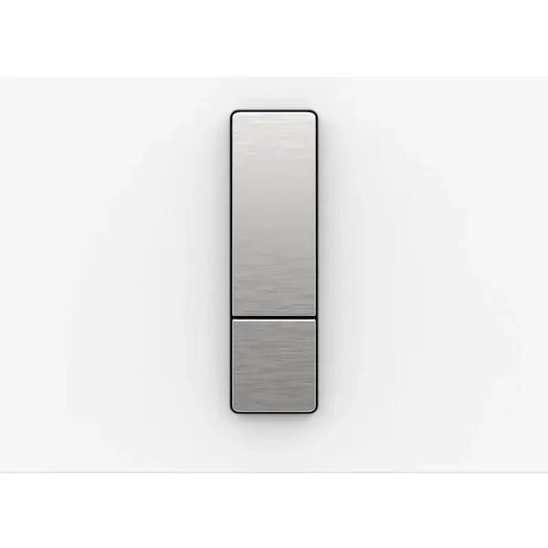 Tlačidlo Ineo Bright sklo alpská biela 16.752.01