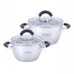 Komplet hrncov 4 ks  1,8 l/2,5 l