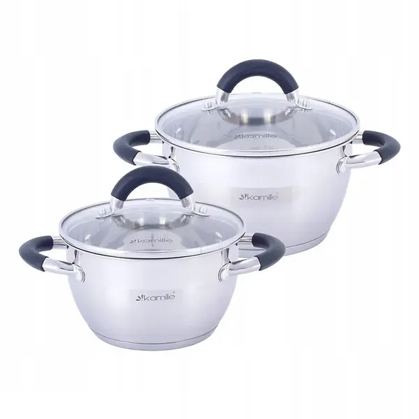 Komplet hrncov 4 ks  1,8 l/2,5 l