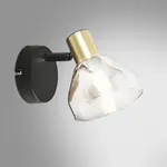 Nástenné bodové svietidlo Gregory zlaté K1