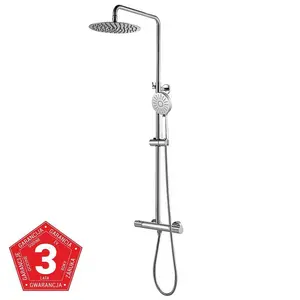 Xena Sprchový systém s funkciou dažďovej sprchy s termostatickým miešačom