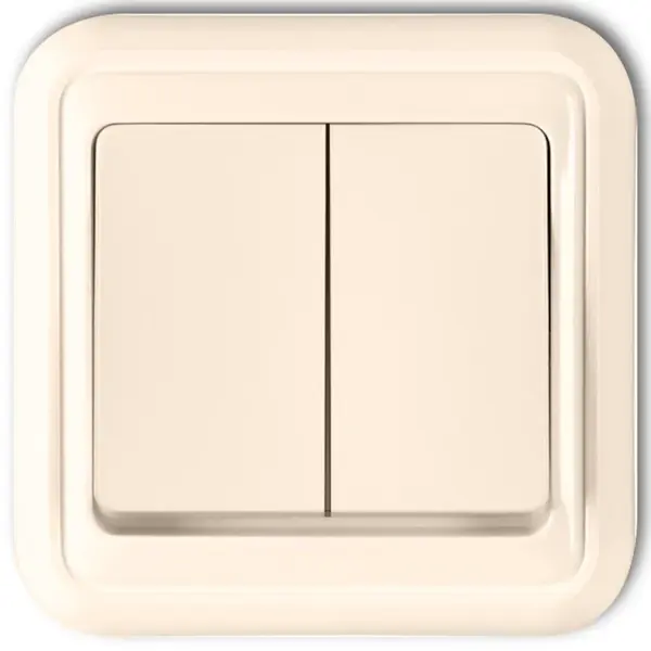 L 1WPT-2 Vypínač na svetlo Liza béžový