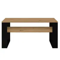 Konferenčný stolík Modern 1p Artisan/Čierna