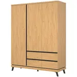 Skriňa Ate At13 Dub/Čierna