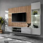 Obývacia stena Xari Pgas Xr L Perla Gray/Artisan