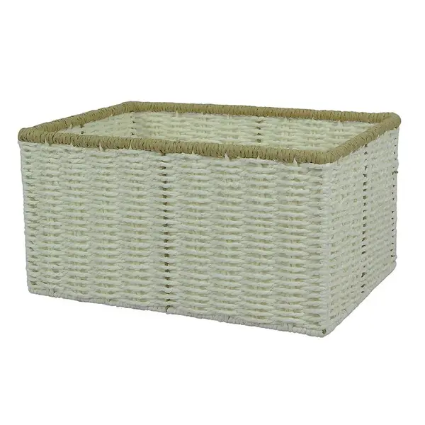 Košík taupe m 35x25 v18