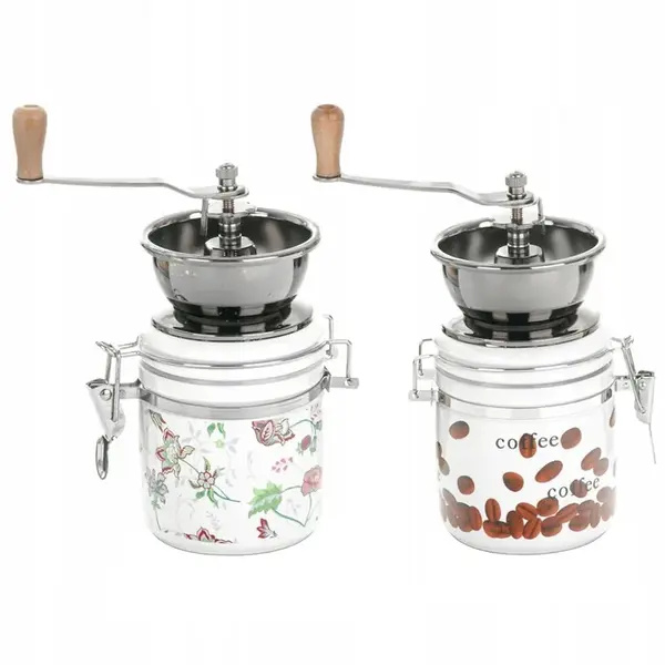 Mlynček na kávu ručný keramický