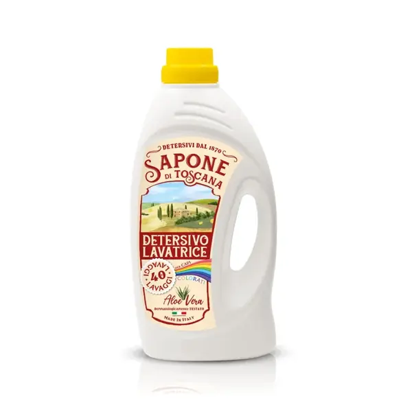 Sapone di Toscana prací gél na farebné Aloe Vera 1,85 l / 40 praní