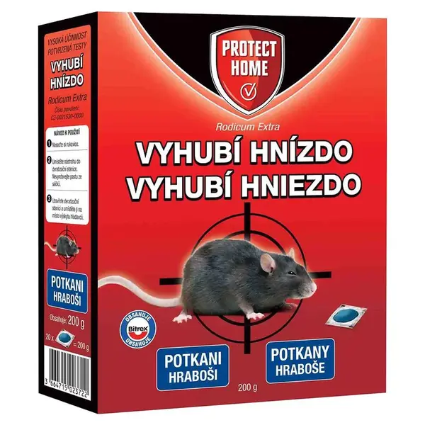 Rodenticid rodicum extra 200g