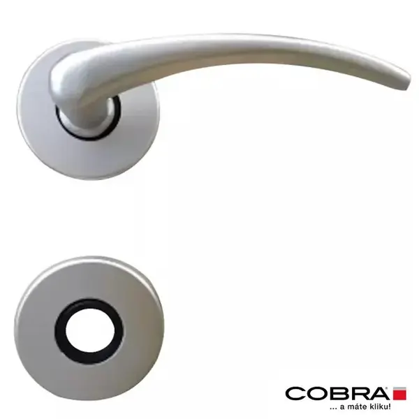 Klika Ema-R WC Inox stříbrný