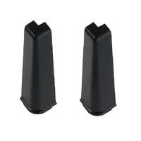 Vonkajší rohovník Hi-Line 9005 Čierny - 2 ks