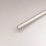 Rúra hliníková strieborná 10x1000