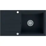 Dřez Granitový 1k 780x440 Černá