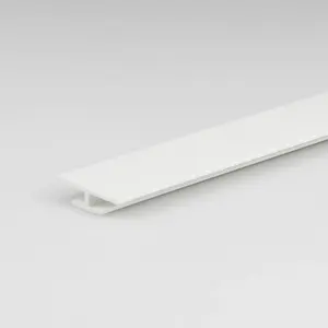 Profil H PVC biely lesk 3.5x11x22x1000