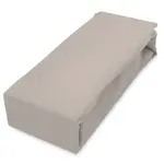 Plachta jersey s gumičkou 200x220 sivá