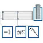Zostava brány 4x1,2 m WGBRA-T000291