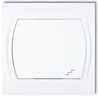 L LWP-3 schodiskový vypínač biely