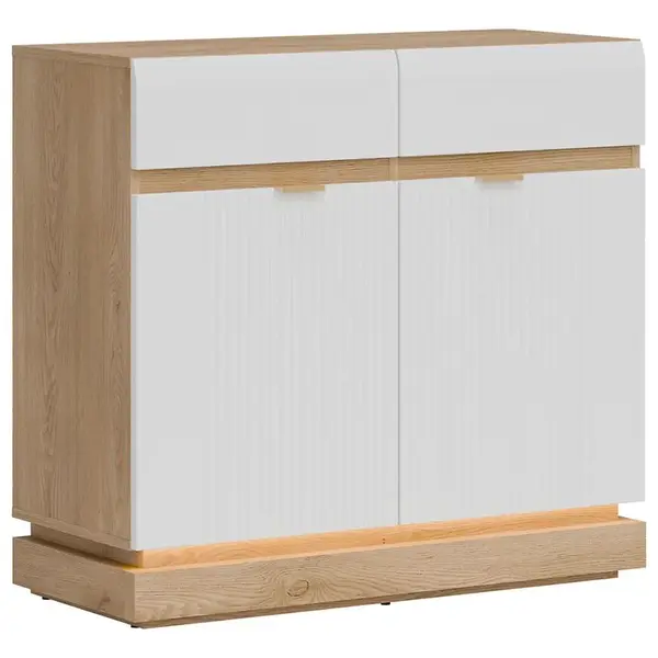 Komoda Milton ML02 dub crem torro biela