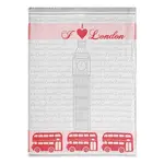 Kuchynská utierka 50x70 cm mestá LONDÝN