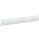 Věšáková Lišta 210x30 mm 4 háčky bílá