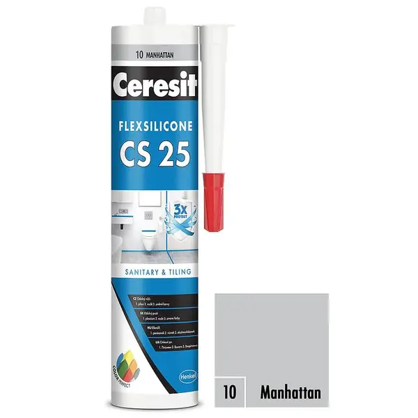 Ceresit Silikón CS25 manhattan 280ml