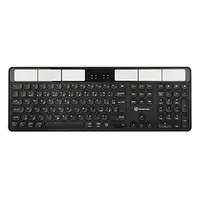 Powerton LIFE SOLARSLIM Solární klávesnice bezdrátová CZ/SK, černá