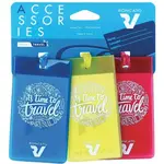 RONCATO NAMETAG - FAMILY PACK Menovka na kufor, mix, veľkosť