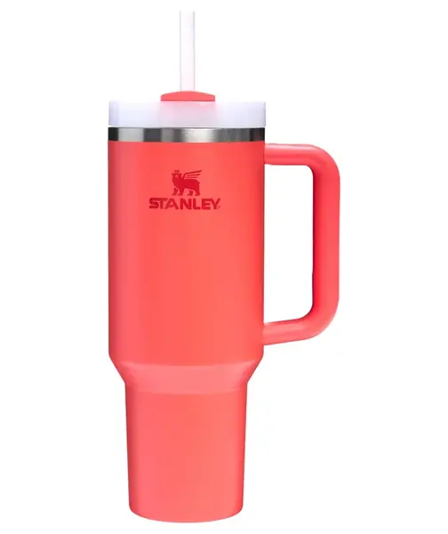 Stanley Quencher H2.O FlowState Tumbler hot coral Termohrnek
