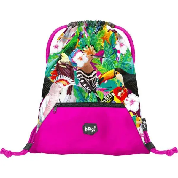 BAAGL Sáček s přihrádkou na zip Tukan