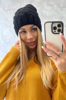 Kesi Fleecová čepice Agnes K239 černá