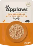 Kapsička Applaws cat kuře, játra v želé 70g