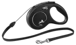 Vodítko Flexi New Classic Cord S 5m černé