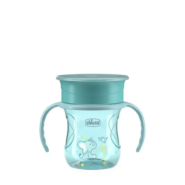 Chicco Hrneček 360 Perfect X s držadly 12m+ 200 ml teal
