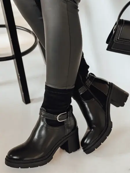 Dámské kotníkové boty NOIRSTEP na podpatku