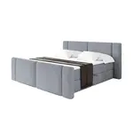 ALTDECOR POSTEL boxspring s matrací H4 - EVON Zanozek - 180x200 cm Šedá
