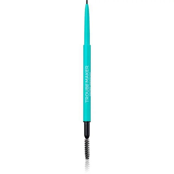 Trouble Maker Define Anarchy oboustranná tužka na obočí odstín Soft Black 0.1 g
