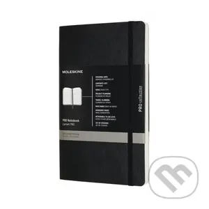 Moleskine – diár/zápisník Professional (čierny)