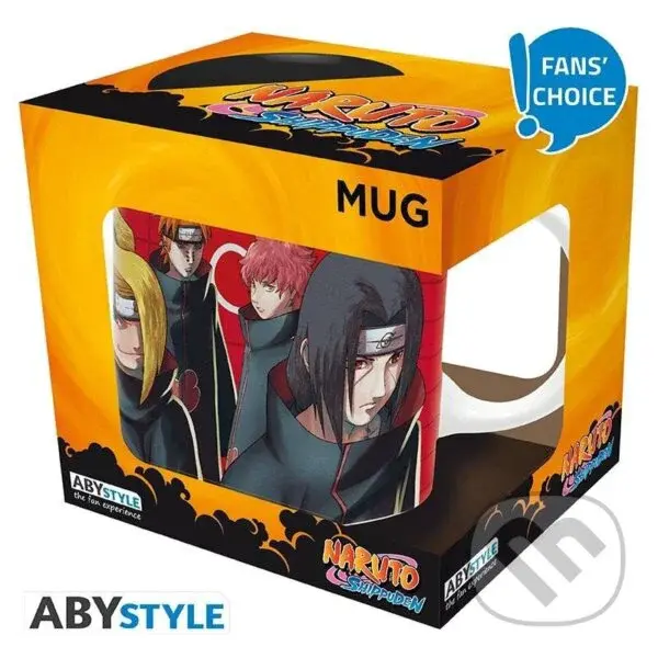Naruto Keramický hrnček 320 ml - Artwork Akatsuki